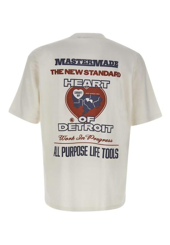 25FW 칼하트 WIP 반팔 티셔츠 I035209 0260 White - CARHARTT WIP