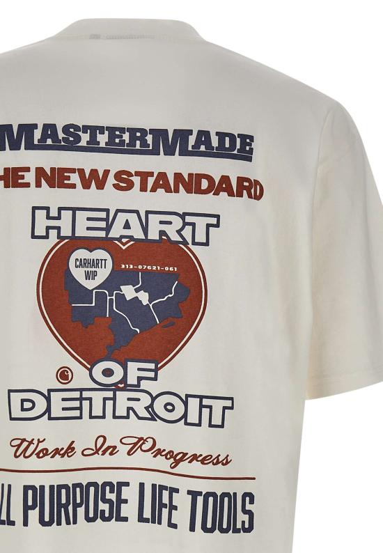 25FW 칼하트 WIP 반팔 티셔츠 I035209 0260 White - CARHARTT WIP