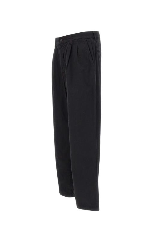 25FW 칼하트 WIP 스트레이트 팬츠 I035563 89GD Black - CARHARTT WIP