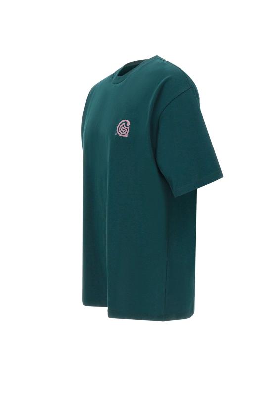 25FW 칼하트 WIP 반팔 티셔츠 I035194 0AUXX Green - CARHARTT WIP
