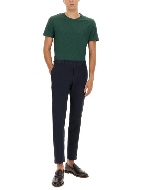 25FW 폴로 랄프로렌 반팔 티셔츠 710671438 460SCOTCHPINEHEATHER C4939 GREEN - POLO RALPH LAUREN