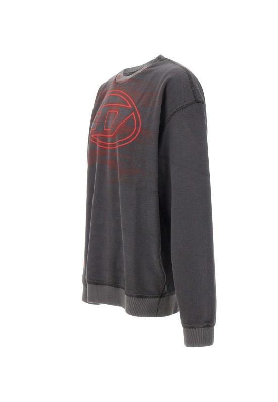 25FW 디젤 긴팔 티셔츠 A18654 0AGCB9AW Grey - DIESEL