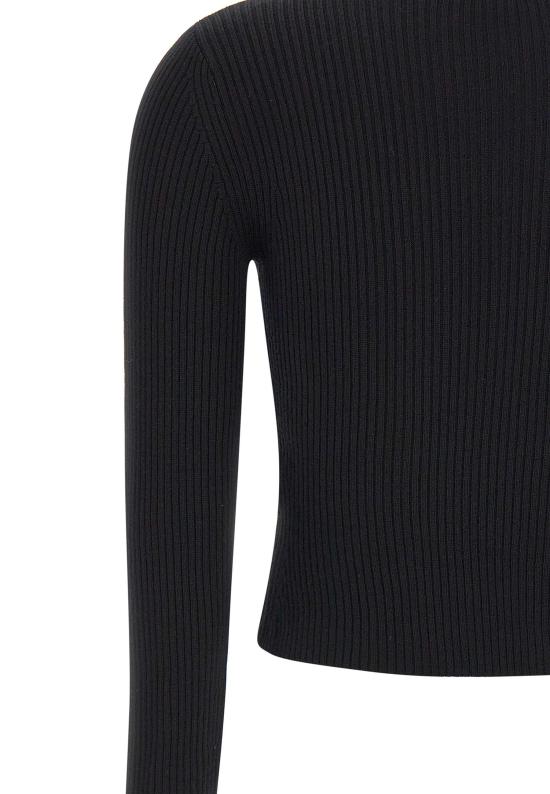 25FW 디젤 스웨터 A18904 0PLBF9XX Black - DIESEL