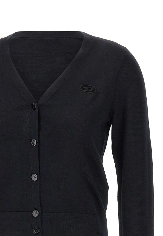 25FW 디젤 가디건 A17499 0DCCH9XX Black - DIESEL