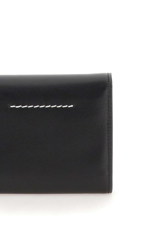 25FW MM6 메종마르지엘라 남성지갑 SA6UI0030 P8622T8013 Black - MM6 MAISON MARGIELA