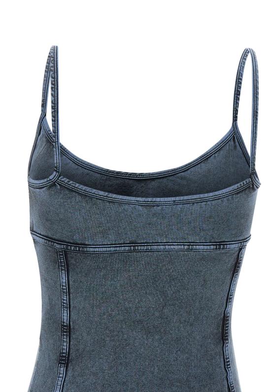 25FW 디젤 민소매 티셔츠 A18361 0KIBY01A Blue - DIESEL