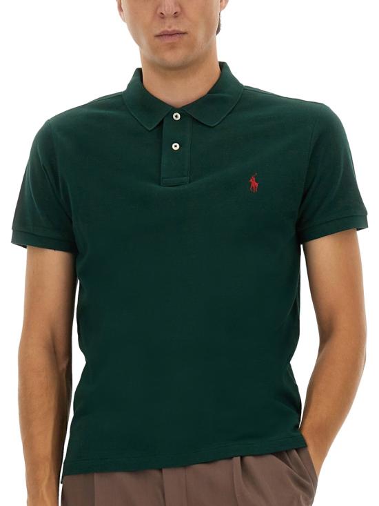 25FW 폴로 랄프로렌 폴로 티셔츠 710795080 018GREEN - POLO RALPH LAUREN