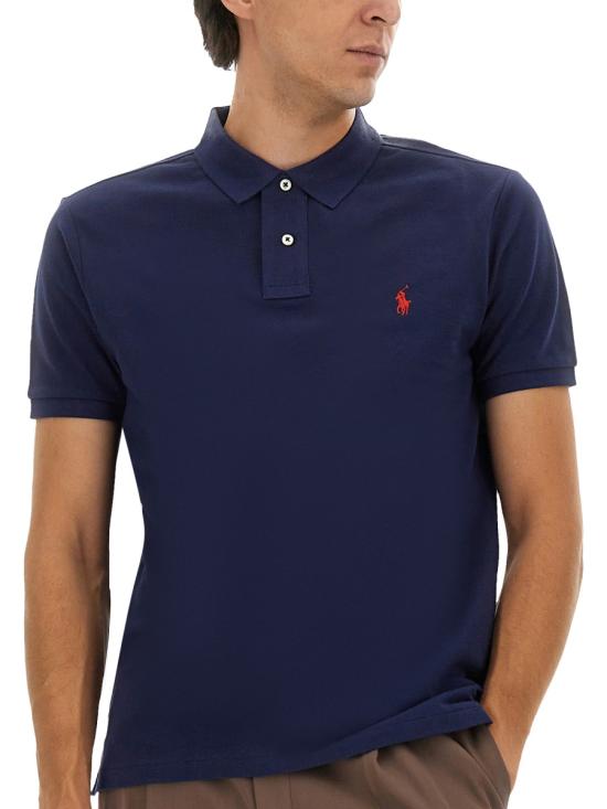 25FW 폴로 랄프로렌 폴로 티셔츠 710795080 007BLUE - POLO RALPH LAUREN