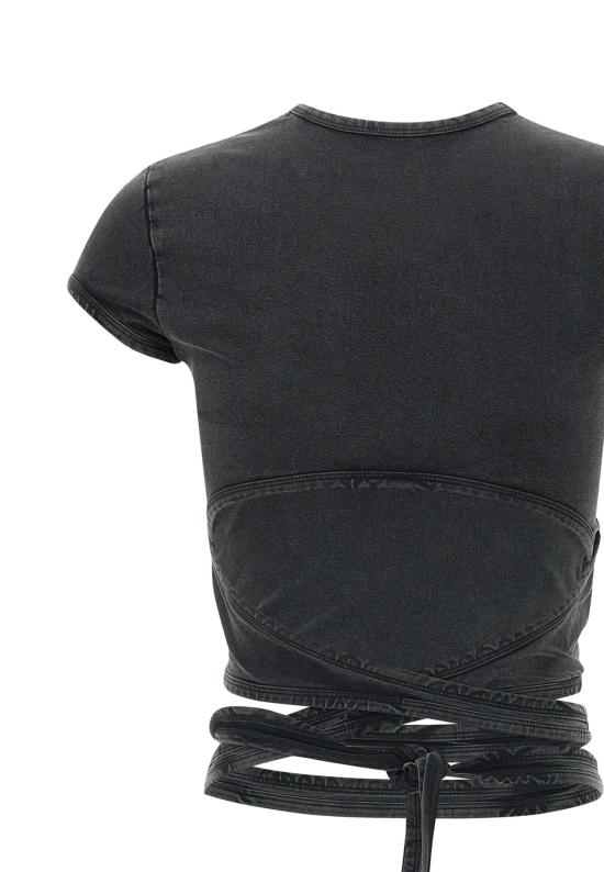 25FW 디젤 반팔 티셔츠 A19520 0KIBY02A Black - DIESEL