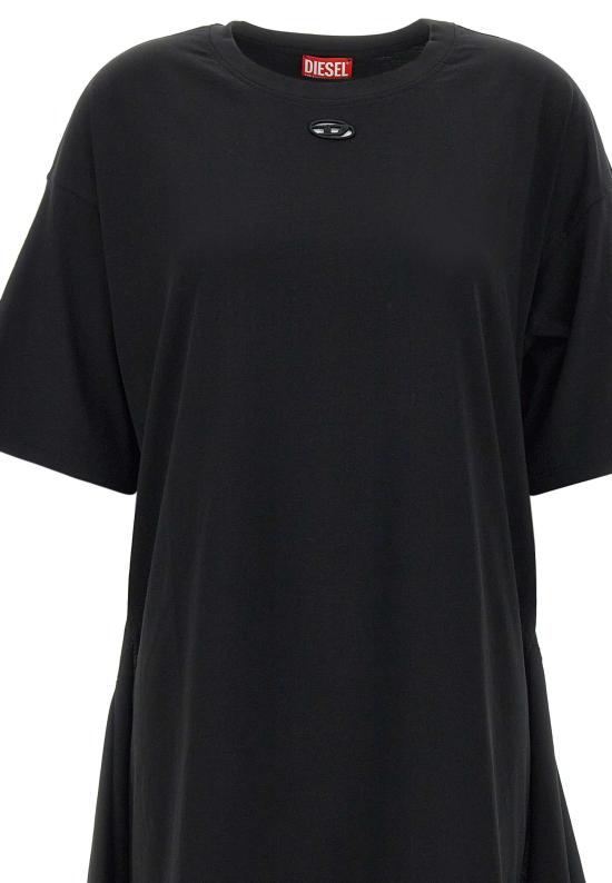 25FW 디젤 미디 원피스 A19232 0NIAX9XX Black - DIESEL