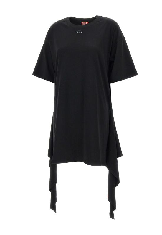 25FW 디젤 미디 원피스 A19232 0NIAX9XX Black