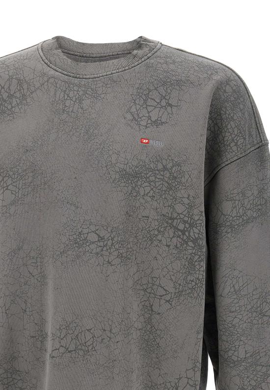 25FW 디젤 긴팔 티셔츠 A19306 0PLBV93RA Grey - DIESEL