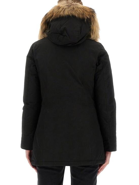 25FW 울리치 트렌치 코트 CFWWOU0538FR UT0001BLK BLACK - WOOLRICH