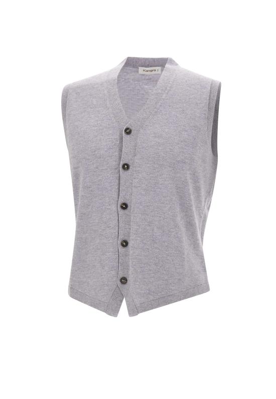 25FW 캉그라 니트 베스트 200833 112 Grey
