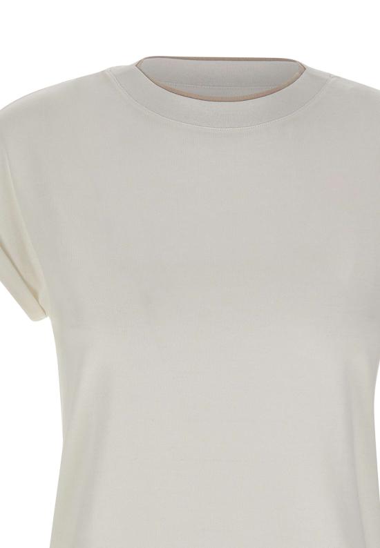 25FW 일레븐티 반팔 티셔츠 L80TSHB02 TES0L2470002 White - ELEVENTY