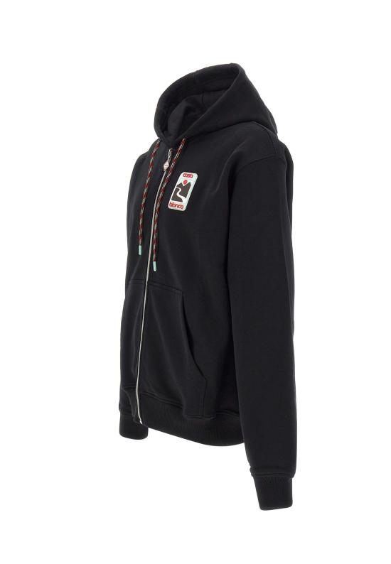 25FW 카사블랑카 긴팔 티셔츠 UMPF25JTP150 01 Black - CASABLANCA