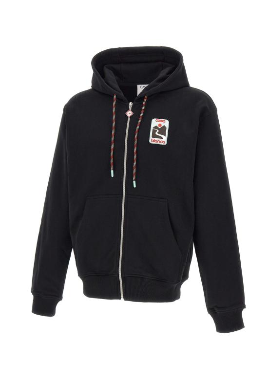 25FW 카사블랑카 긴팔 티셔츠 UMPF25JTP150 01 Black