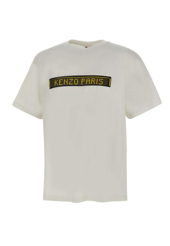 25FW 겐조 반팔 티셔츠 FF65TS4524SG 02 White