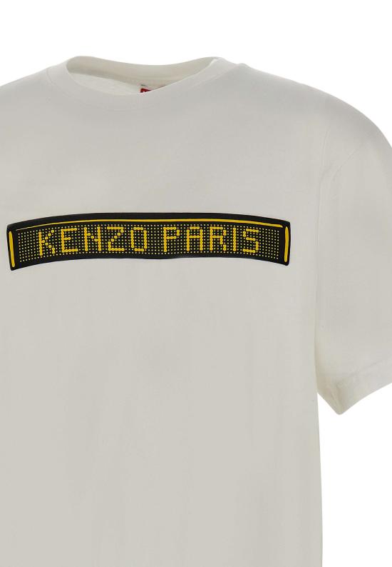 25FW 겐조 반팔 티셔츠 FF65TS4524SG 02 White - KENZO