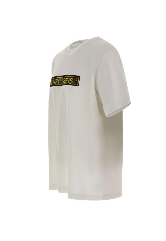 25FW 겐조 반팔 티셔츠 FF65TS4524SG 02 White - KENZO