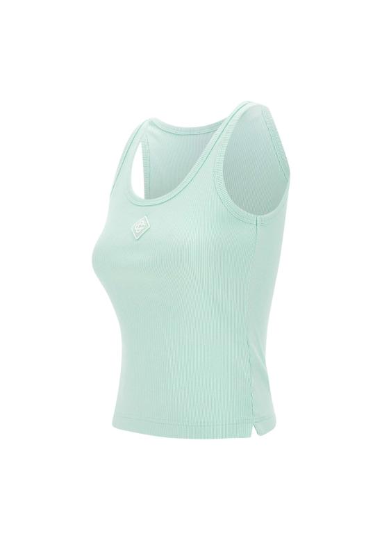 25FW 카사블랑카 민소매 티셔츠 WPF25JTS039 01 Green - CASABLANCA