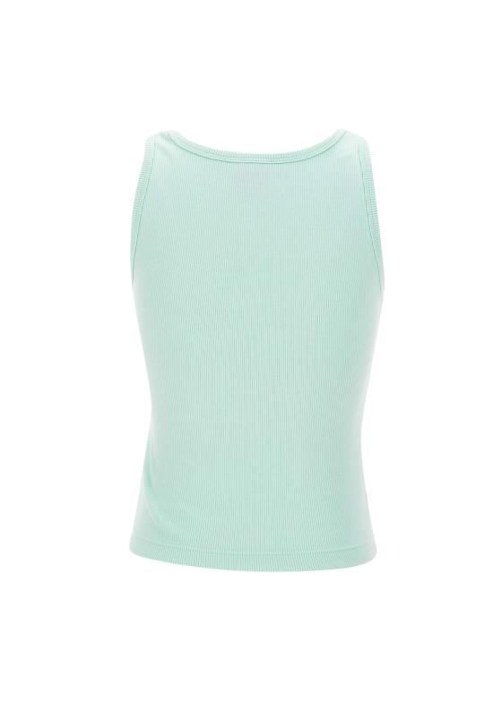 25FW 카사블랑카 민소매 티셔츠 WPF25JTS039 01 Green - CASABLANCA