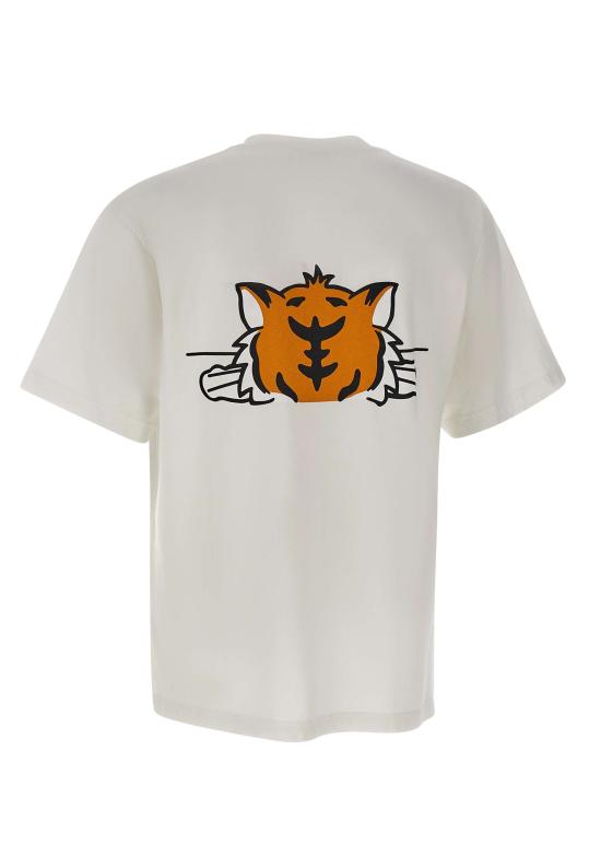 25FW 겐조 반팔 티셔츠 FF65TS4514SG 02 White - KENZO