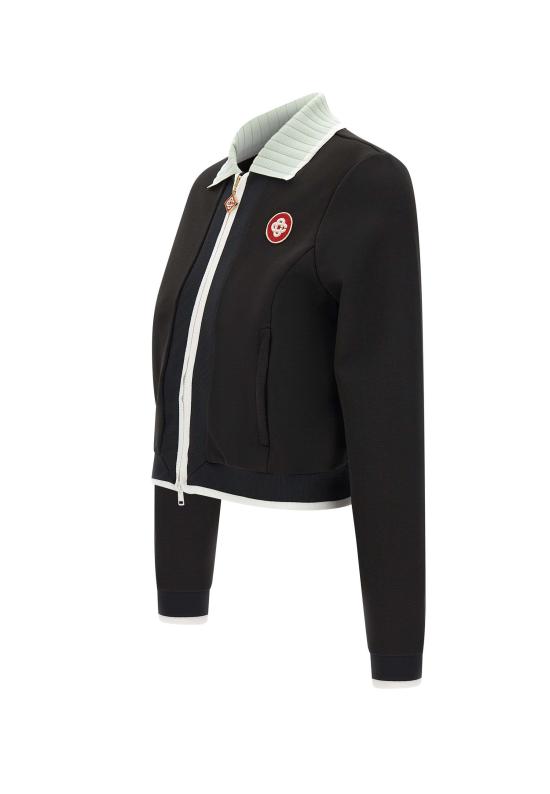 25FW 카사블랑카 자켓 WPF25JTP378 01 Black - CASABLANCA