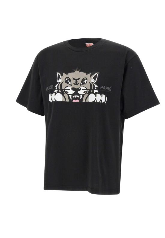 25FW 겐조 반팔 티셔츠 FF65TS4514SG 99J Black