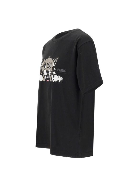 25FW 겐조 반팔 티셔츠 FF65TS4514SG 99J Black - KENZO