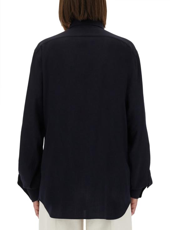 25FW 모스키노 블라우스/셔츠 02045533 0510 BLUE - MOSCHINO