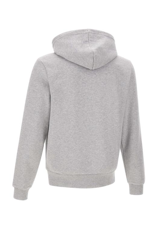 24FW 라코스테 오가닉 코튼 후드 티셔츠 SH9623 CCA Grey - LACOSTE