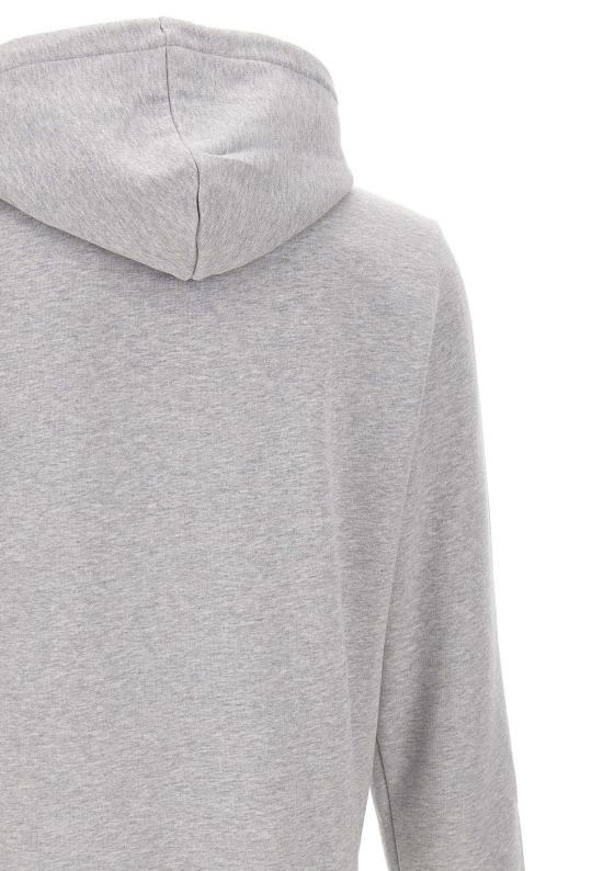 24FW 라코스테 오가닉 코튼 후드 티셔츠 SH9623 CCA Grey - LACOSTE