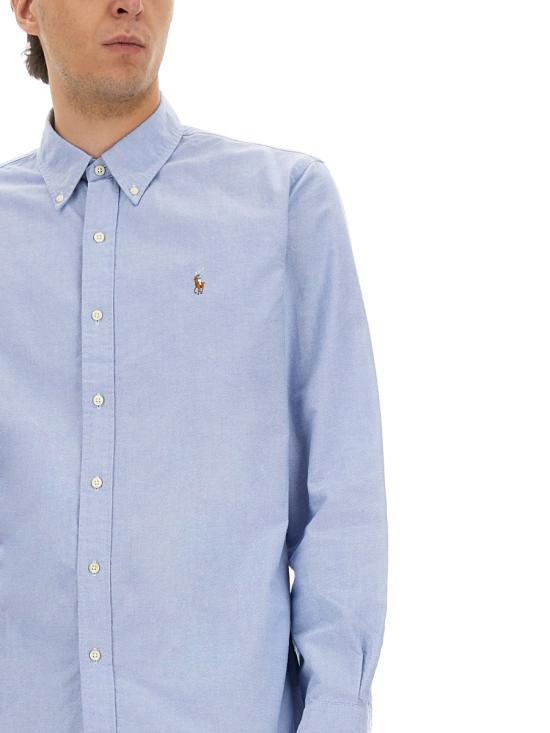 26SS 폴로 랄프로렌 긴팔 셔츠 710792041 002BLUE - POLO RALPH LAUREN