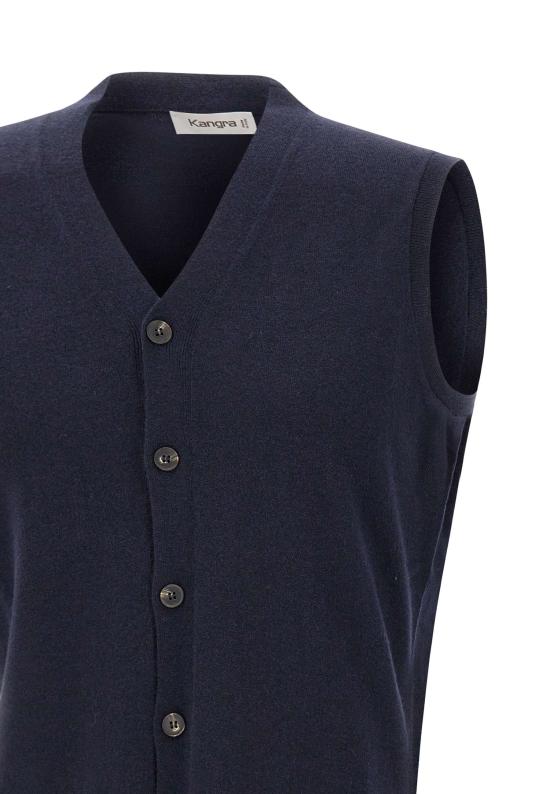 25FW 캉그라 니트 베스트 200833 038 Blue - KANGRA