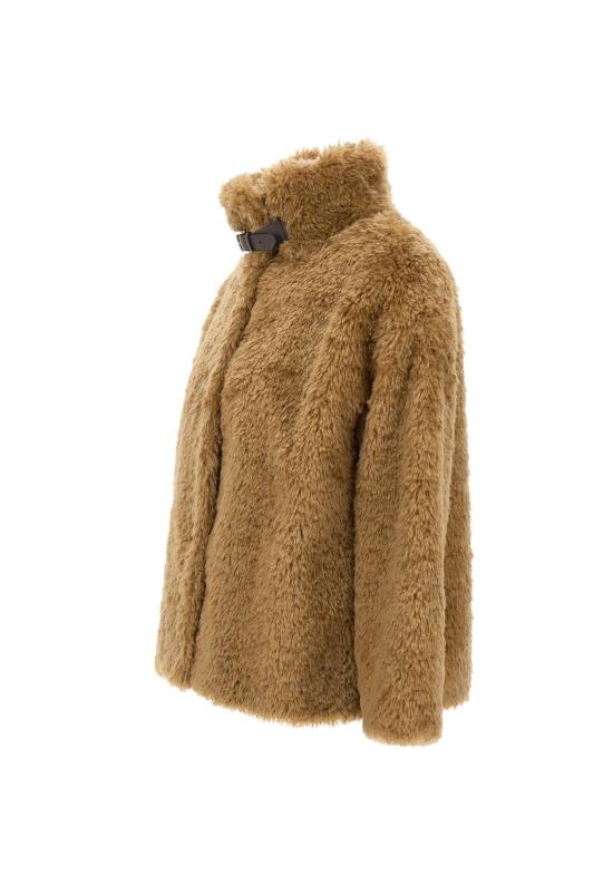 25FW 에르노 하이 카라 포우 퍼 코트 GI000331D 124212000 Brown - HERNO