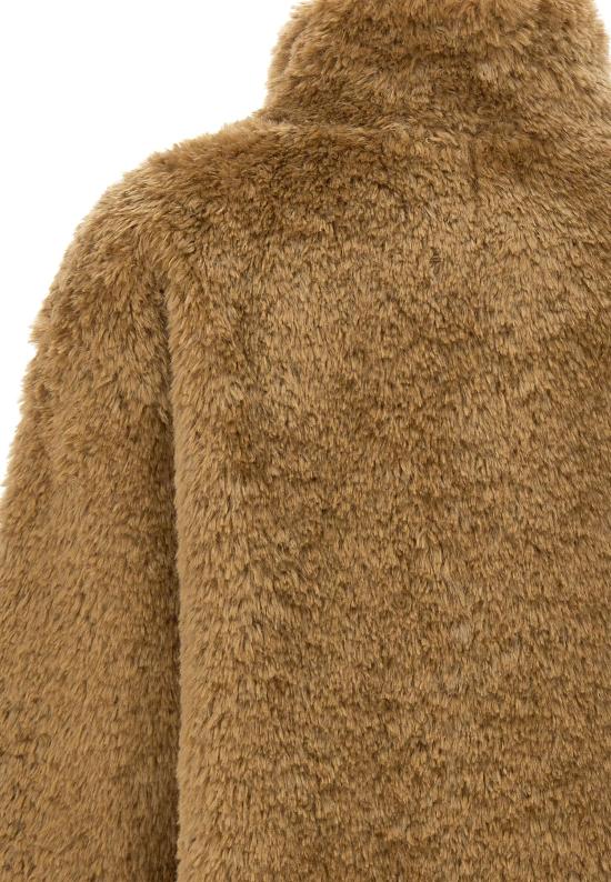 25FW 에르노 하이 카라 포우 퍼 코트 GI000331D 124212000 Brown - HERNO