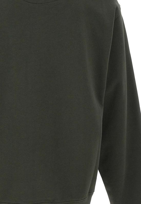 25FW 겐조 긴팔 티셔츠 FF55SW2624MF 51 Green - KENZO