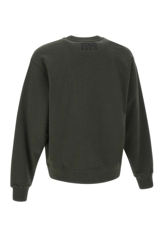 25FW 겐조 긴팔 티셔츠 FF55SW2624MF 51 Green - KENZO