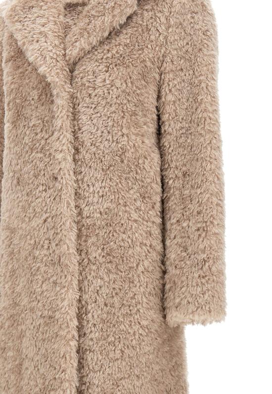 25FW 에르노 컬리 얼터너티브 퍼 코트 GC000503D 124211985 Beige - HERNO