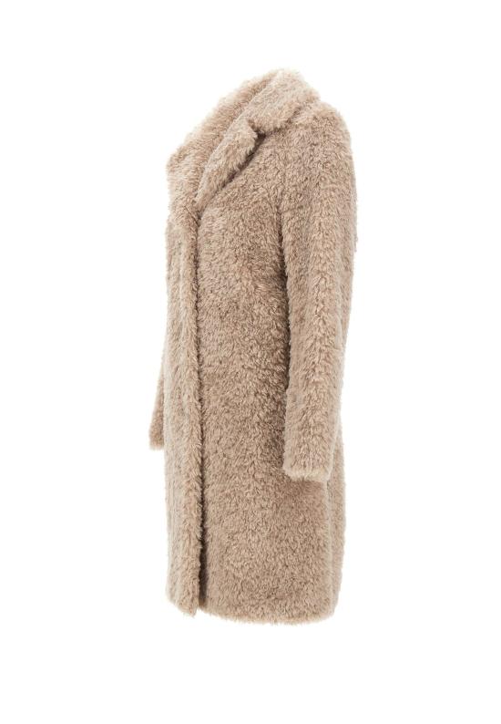 25FW 에르노 컬리 얼터너티브 퍼 코트 GC000503D 124211985 Beige - HERNO