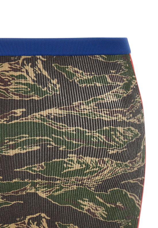 25FW 디젤 미디 스커트 A19665 0NKCN51FA MultiColour - DIESEL