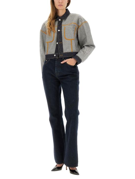 25FW 모스키노 자켓 05068224 1290 BLUE - MOSCHINO