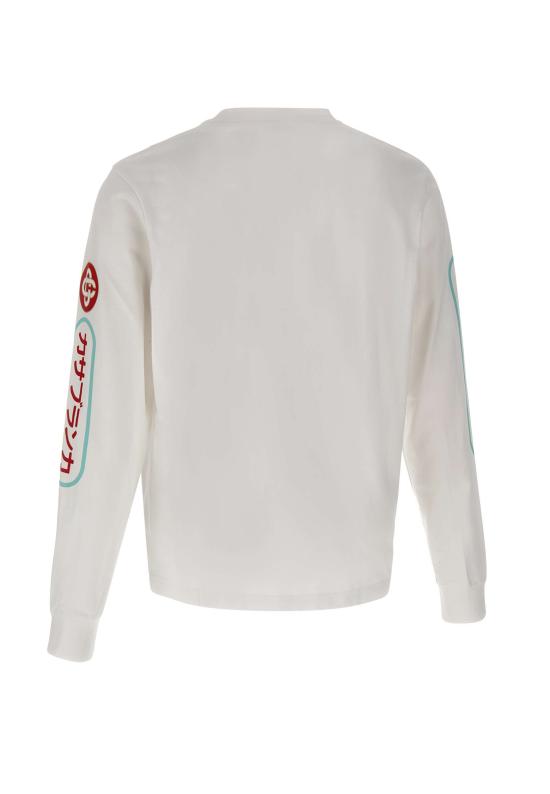 25FW 카사블랑카 스웨터 MPF25JTP151 01 White - CASABLANCA