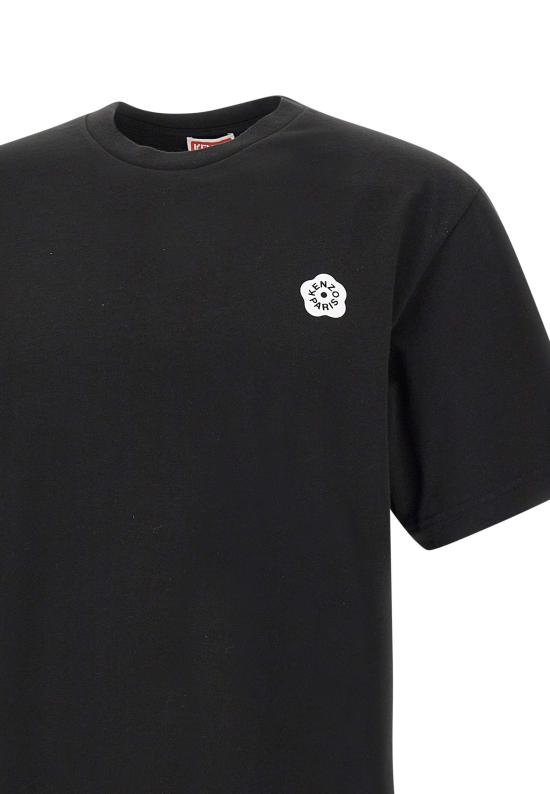 25FW 겐조 반팔 티셔츠 FF55TS2004SG 99J Black - KENZO