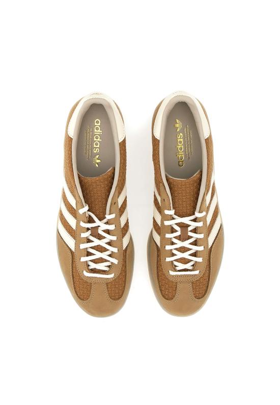 25FW 아디다스 가젤 인도어 스니커즈 JR8851 BROWN Beige - ADIDAS