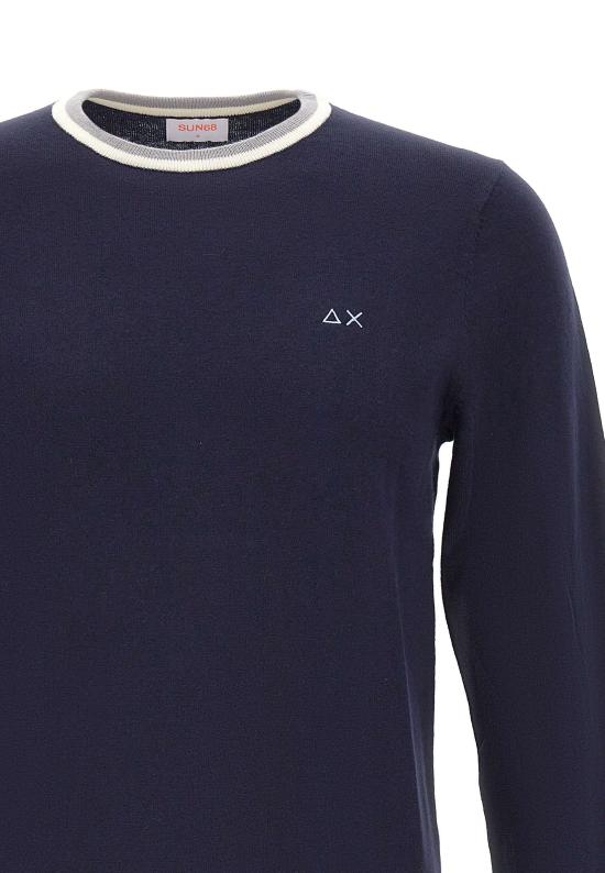 25FW 썬 68 스웨터 K45145 07 Blue - SUN 68