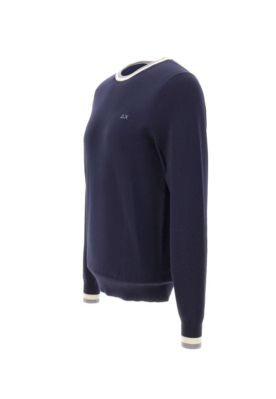 25FW 썬 68 스웨터 K45145 07 Blue - SUN 68