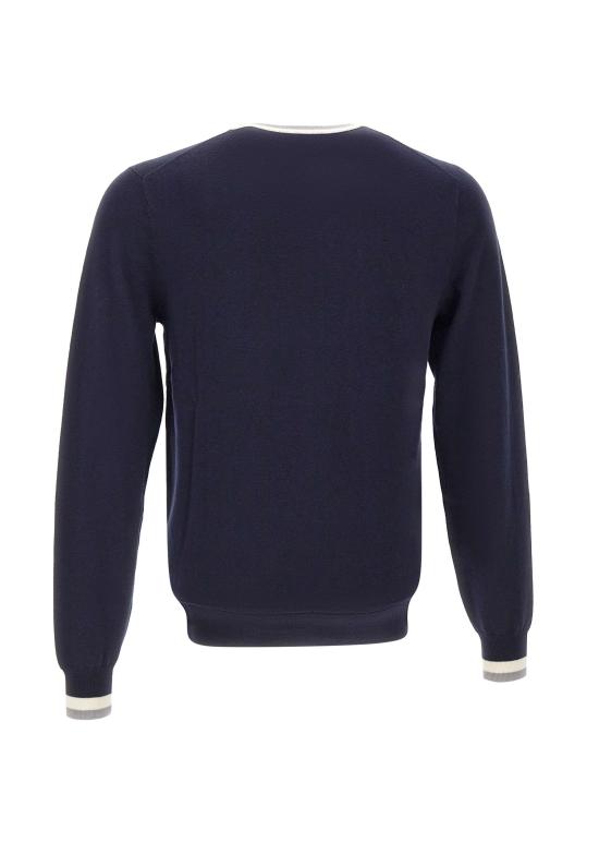 25FW 썬 68 스웨터 K45145 07 Blue - SUN 68