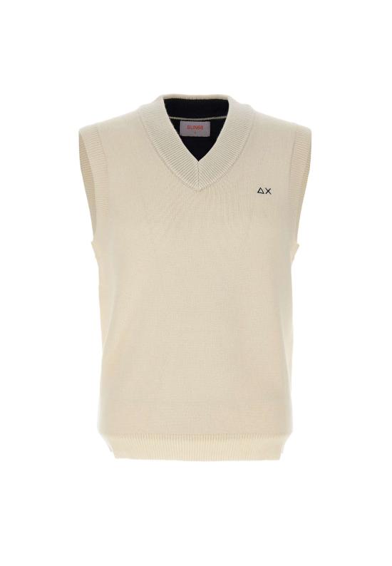 25FW 썬 68 니트 베스트 K45115 31 White
